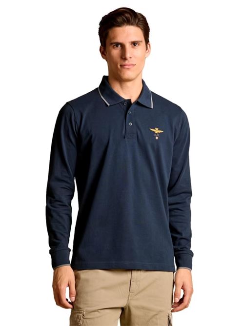 polo manica lunga AERONAUTICA MILITARE | PO1653UP0008208184
